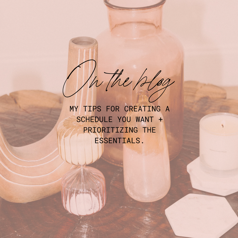 4 Things That Will Help You Create Your Dream Schedule