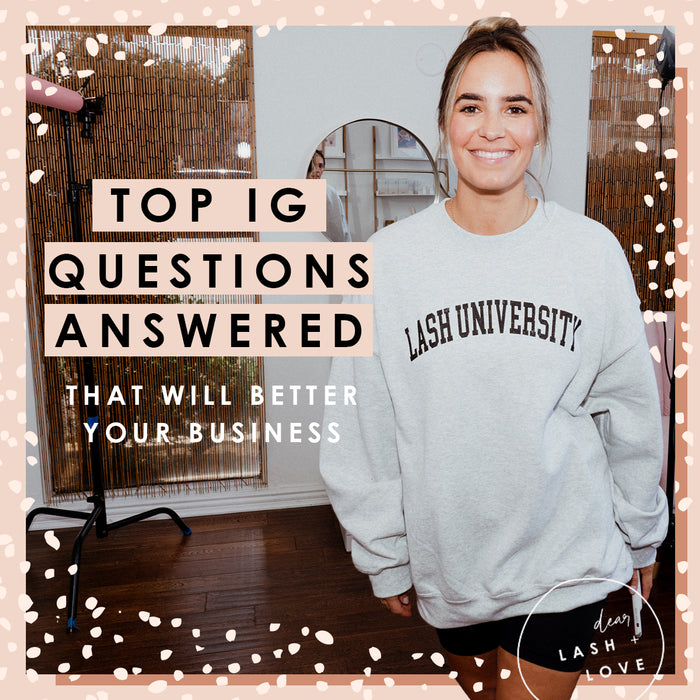 Top 3 IG questions answered that will better your business