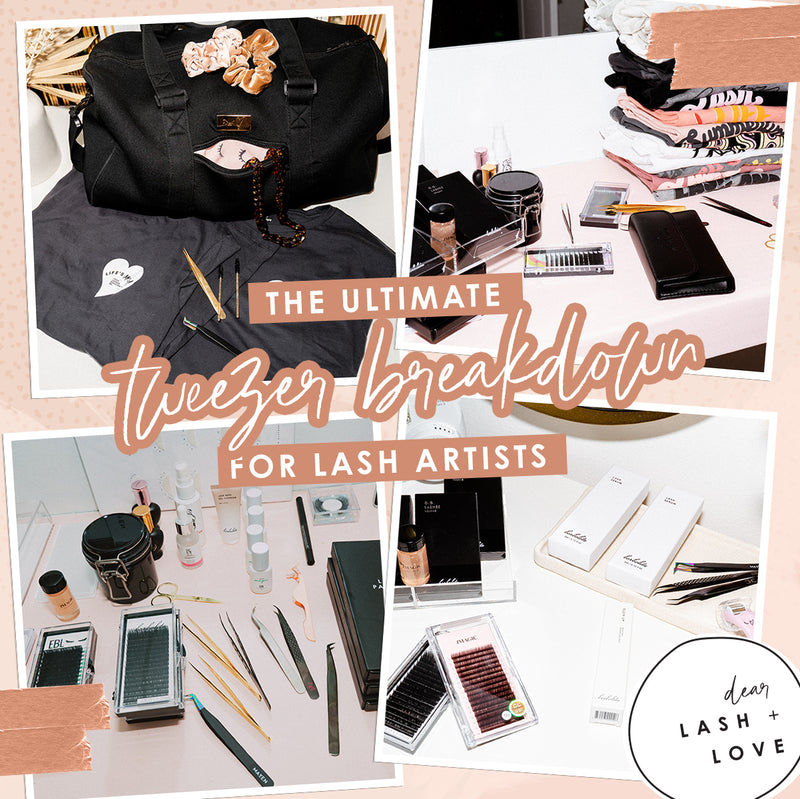 The Ultimate Tweezer Breakdown for Lash Artists