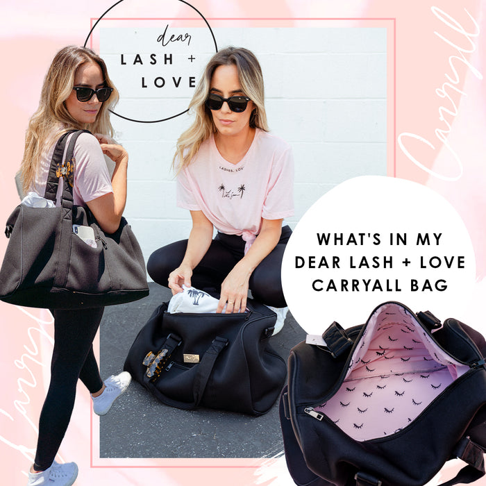 What’s In My Dear Lash Love Go-To Carryall Bag and Why I Created It