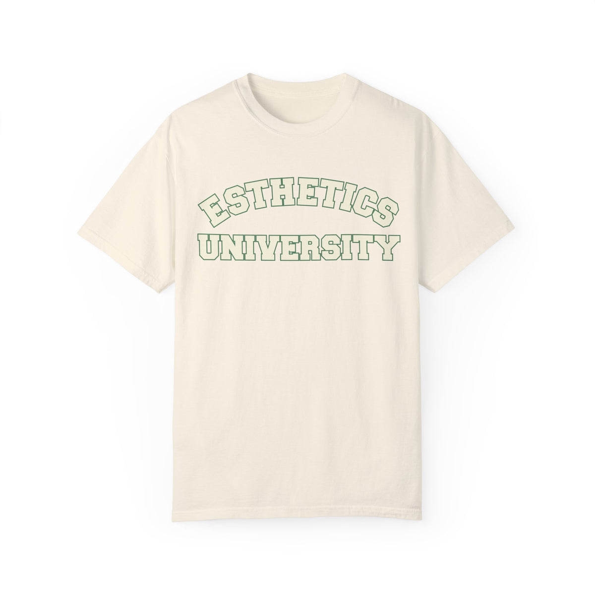 Esthetics University Unisex Garment-Dyed T-shirt